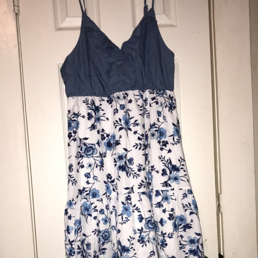 Large jean style sundress
